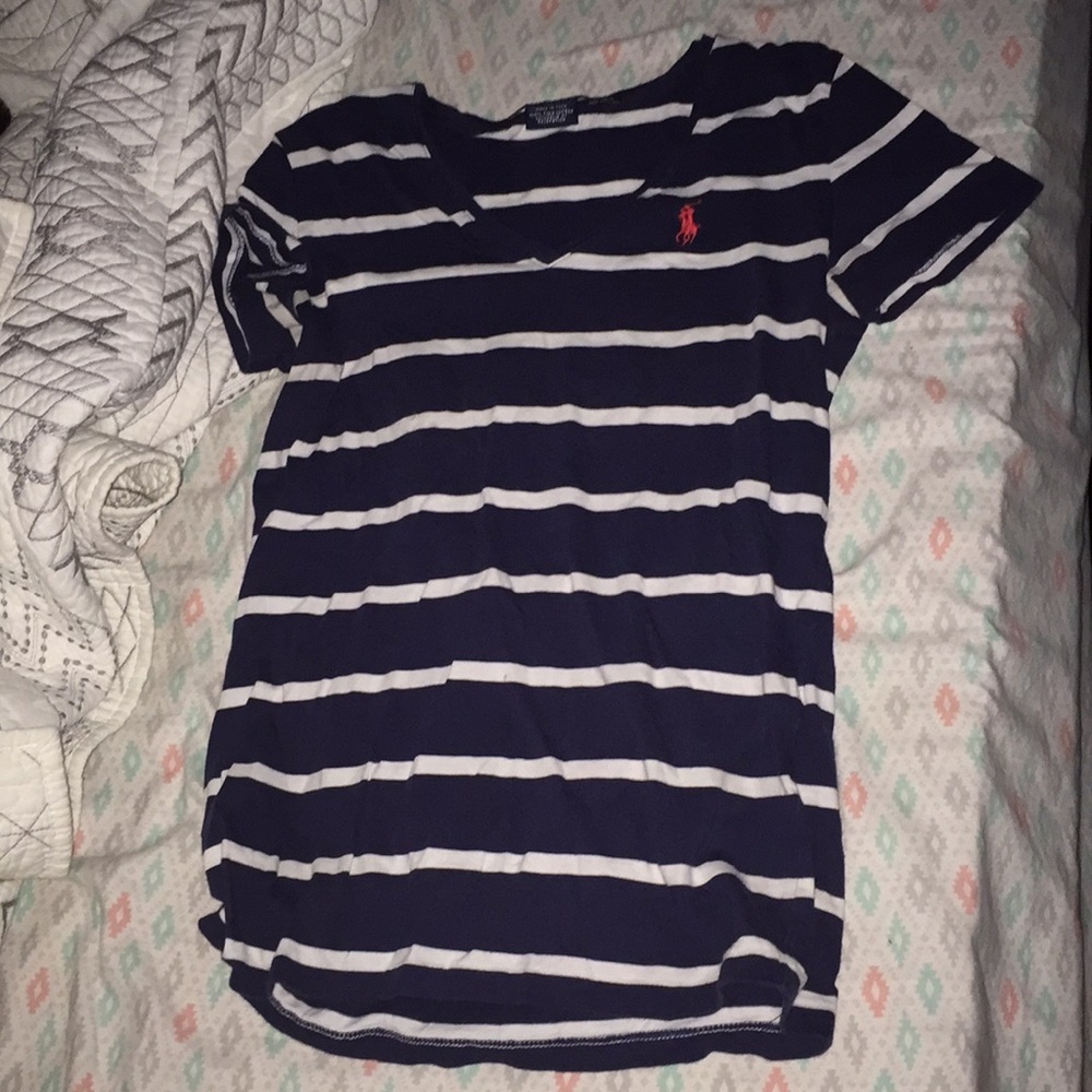 stripped ralph lauren shirt